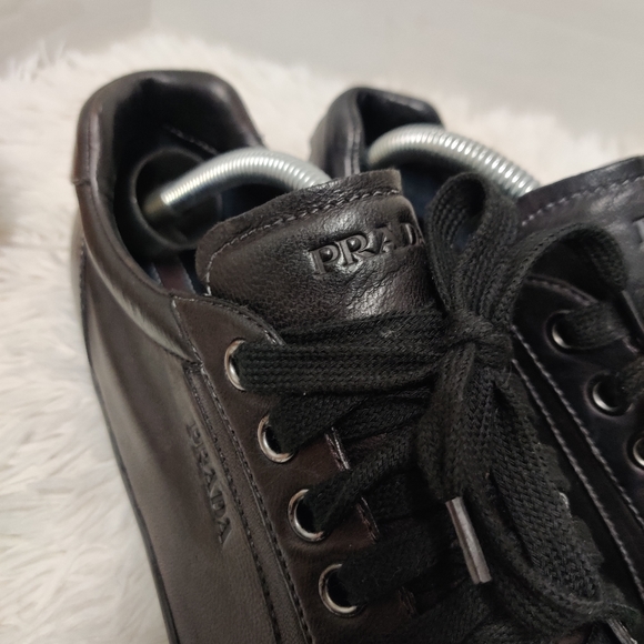 Prada leather sneaker sz 9 - Picture 7 of 11